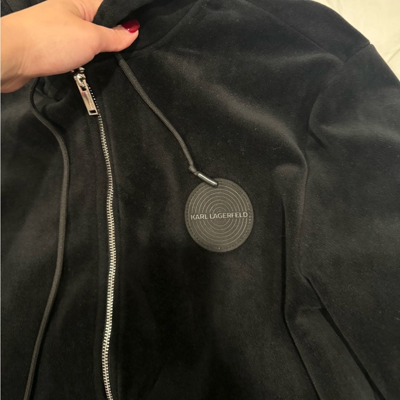 Karl Lagerfeld Jacket and Jogger set - Picture 2 of 7